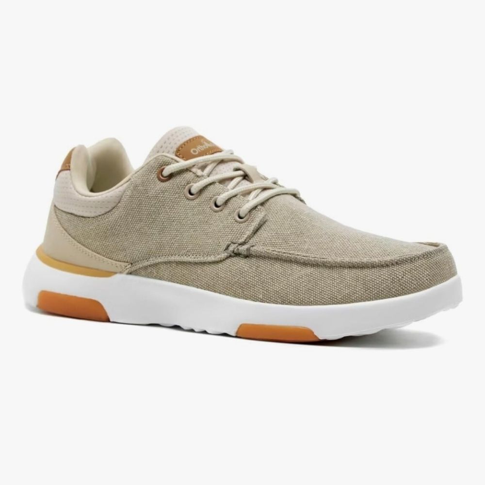 OrthoComfoot Men's Orthopedic Walking Shoes with Arch Support: Size 43 (US 9.5)